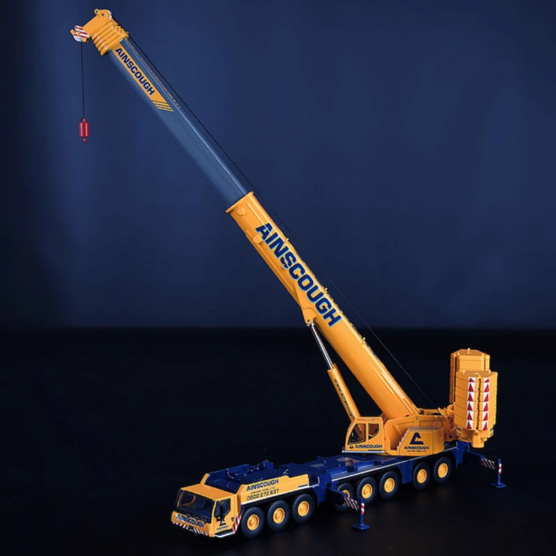 Diecast 1:87 Scale Liebherr LTM1450 Crane Alloy Model 32-0205 Collection Souvenir Display Ornaments