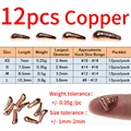12 piezas de cobre