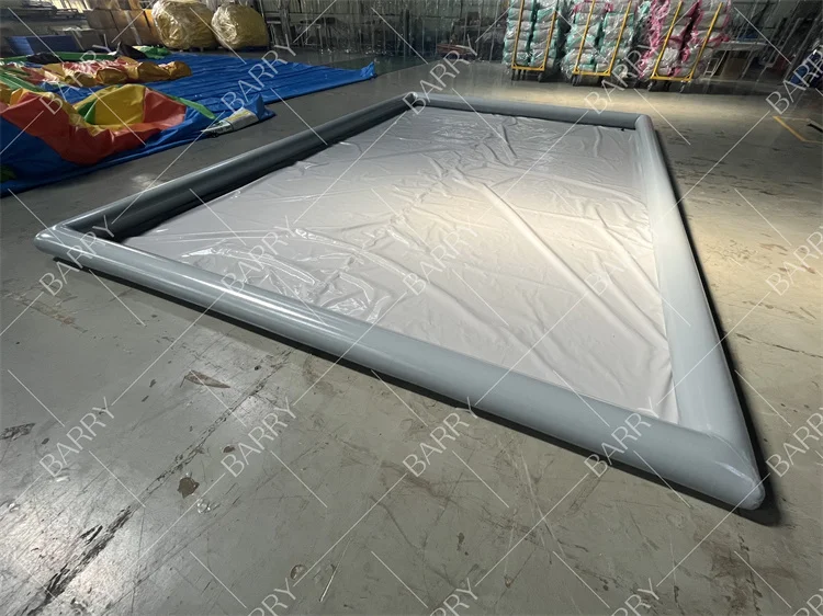 سعر المصنع بالجملة الثقيلة نفخ غسيل السيارات حصيرة تنظيف المرآب البلاستيك الطابق الاحتواء الحصير #2