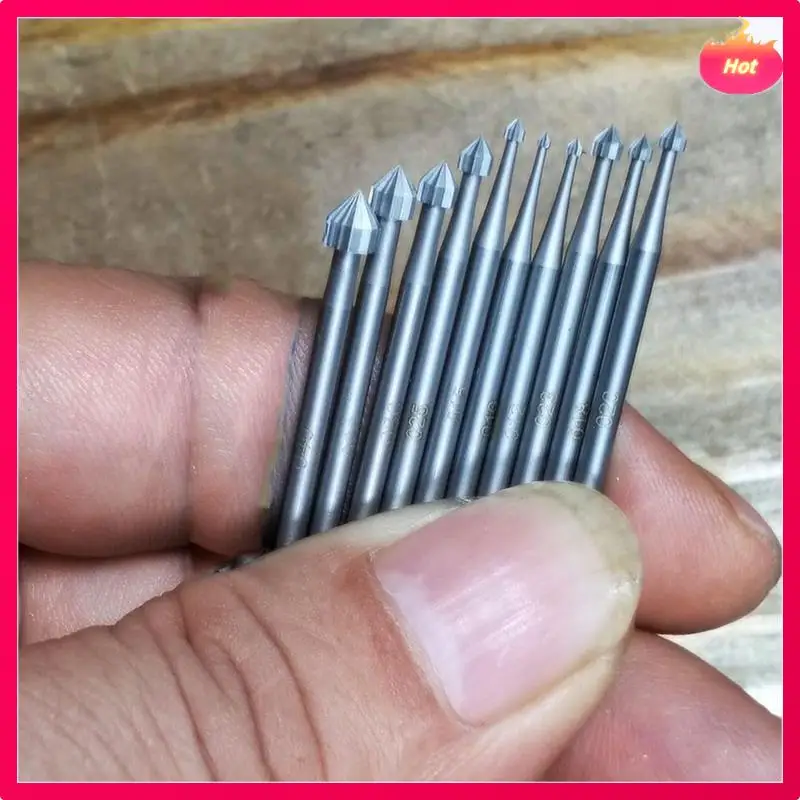 

ABYP 20 шт. заусенцы для установки ювелирных изделий - хвостовик 3/32 дюйма, цилиндр для установки камня - инструменты для гранильного изготовления конусной формы