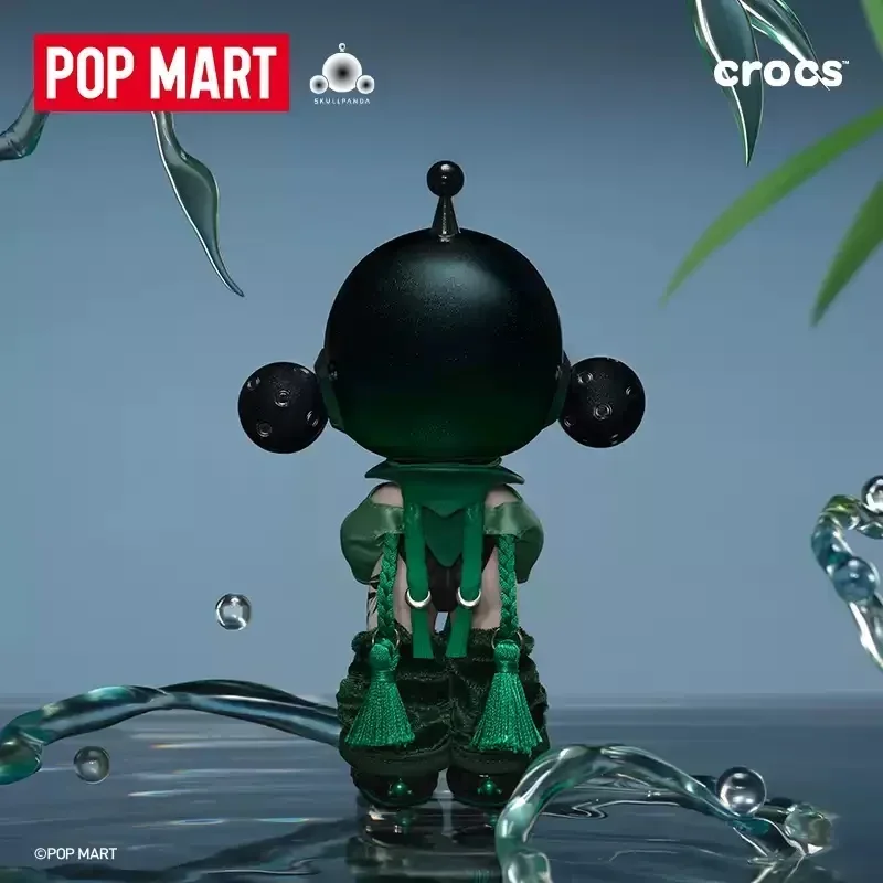 

POP MART SKULLPANDA X CROCS OOTD Series слепая коробка игрушки Kawaii аниме фигурка-сюрприз Mystery Box куклы для девочек