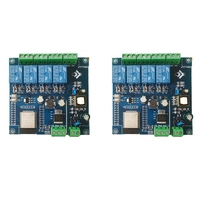 2025 New-2X AC 220V/DC 5-30V Power Supply ESP32 WIFI Bluetooth BLE Four-Way Relay Module ESP32-WROOM Development Board 1/O Port