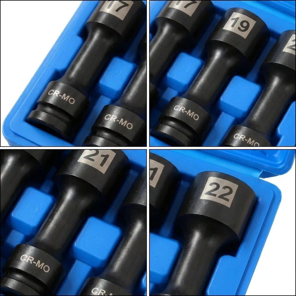 Wheel Lug Nut Tool Tire Socket Set Compact Lightweight Design Standard Tool Fit for swift Application Removal Wheel