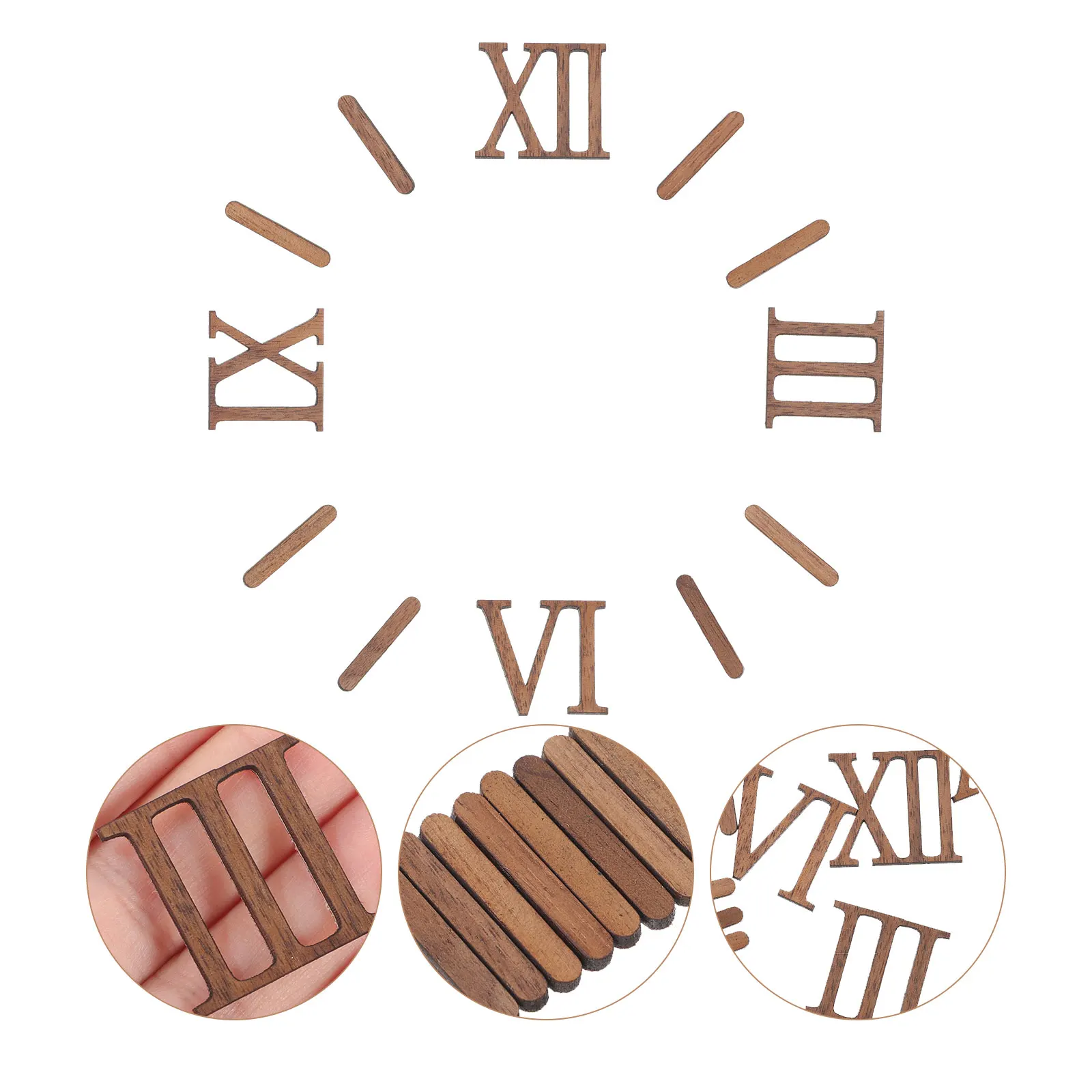 

Roman Numeral Parts 9 Inch DIY Numbers Kit Clock Supplies Mechanism Clock Supplies Numerals Hands Bedroom Decor