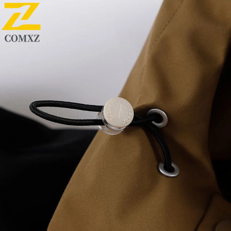 Autumn 2025 New Men's Hooded Jacket Harajuku Casual Color Contrast Waterproof Windbreaker Women Outdoor Bike Camping Loose Coat
