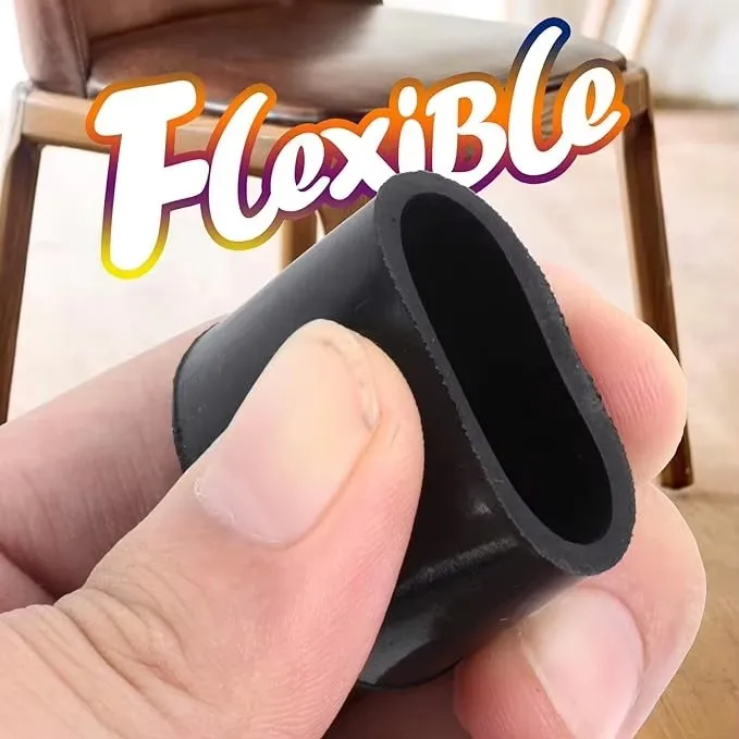 16pcs Chair Leg Caps Rubber Feet Protector Pads Furniture Table Covers Socks Plugs Cover Furniture Leveling Feet Home Decor