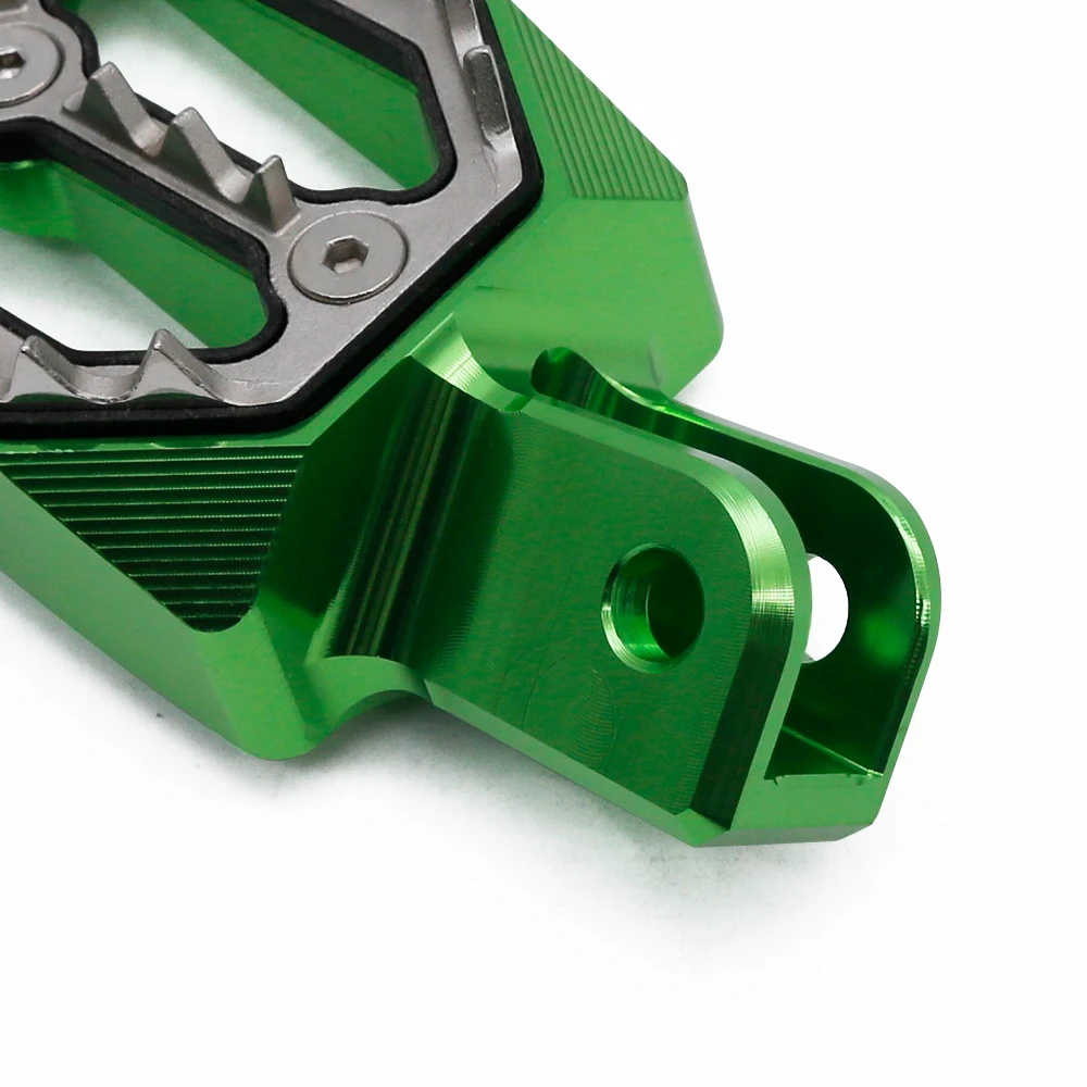 CNC Dirt Pit Pivot Bike Shark Tooth Foot Pegs For Honda CRF150F CRF230F 2003-2019 Footpegs Footrests Pedals