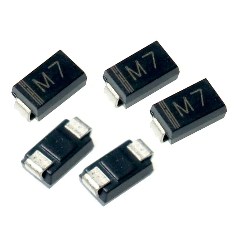 100PCS 1N4007 SMA IN4007 M7 SMD Rectifier Diode