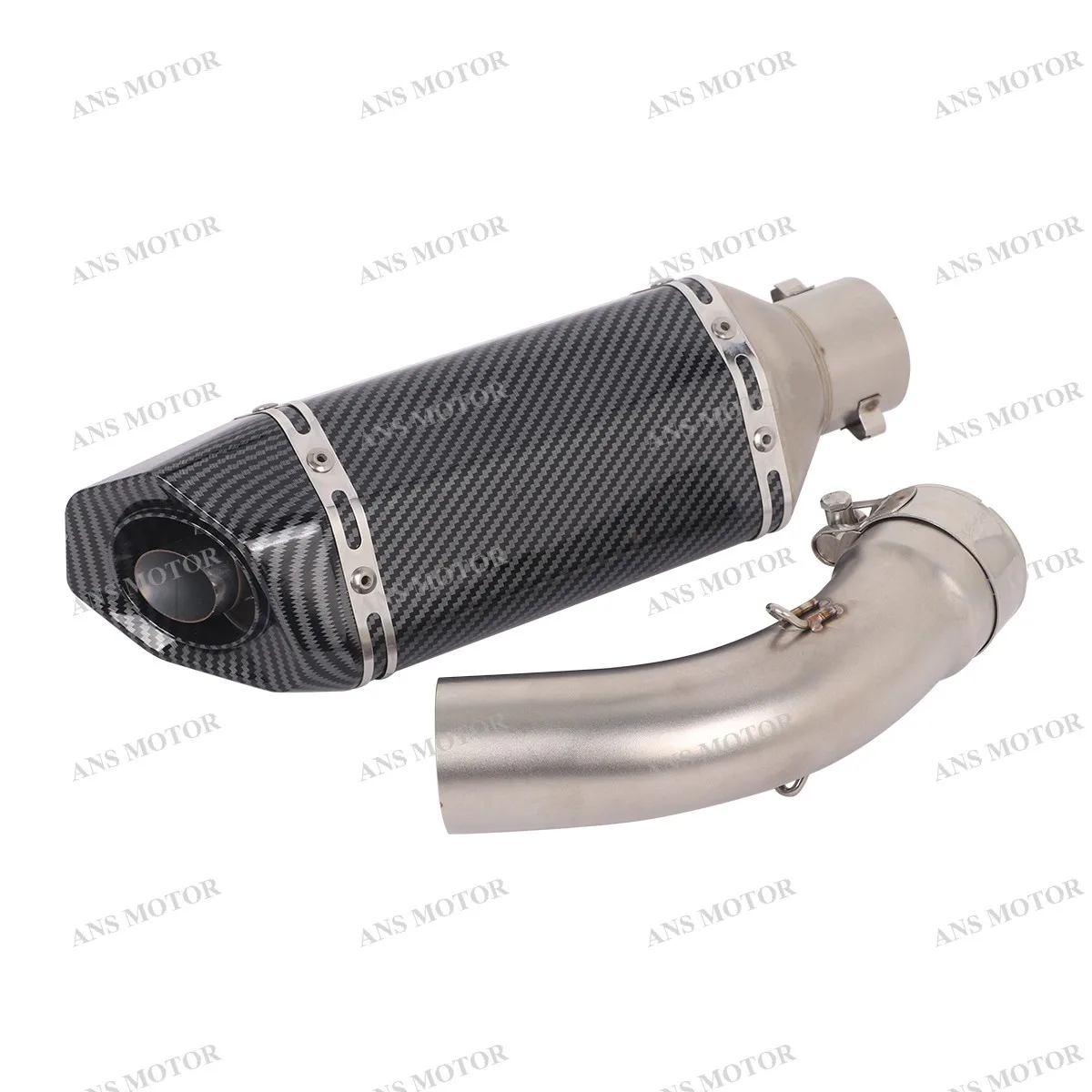 Slip Op Voor Kawasaki Ninja 1000SX Z1000SX 2021-2025 Moto Uitlaat Escape Systeem 1000SX Uitlaatpijp met Verwijderbare db Killer