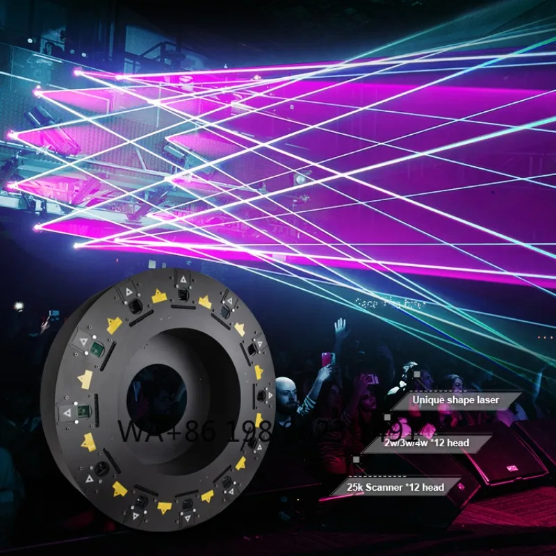 36W RGB Light ILDA DMX512 Control Bar KTV Club Party Wedding Event Stage Effect Atmosphere Lighting