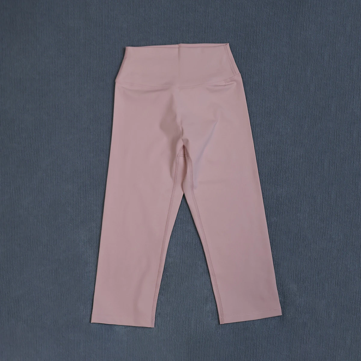 Ctenkevet 3/4-Yogahose mit hoher Taille für Damen, Sommer, Hüfthebende Capri-Leggings, Turnhose, Sportmode für Damen – Detail 17
