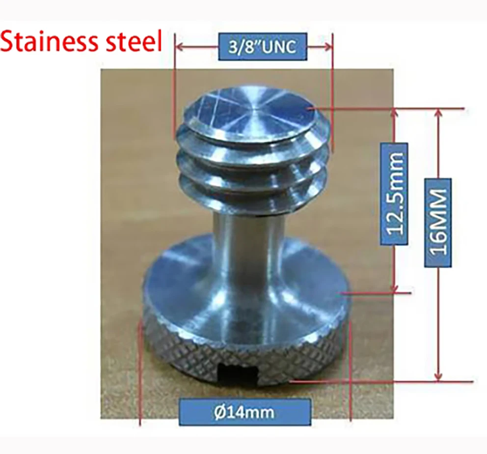 100pcs Stainless Steel Screws 3/8