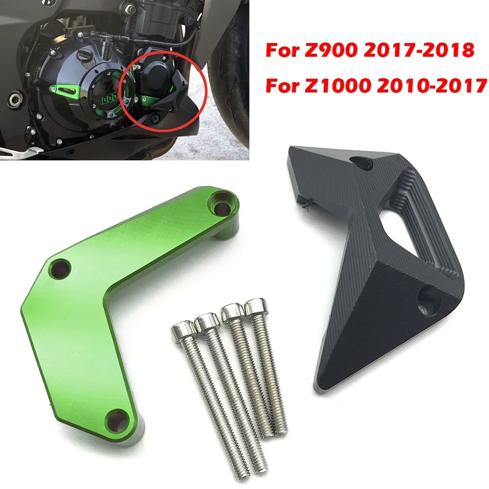 Motorcycle Right Engine Case Saver Cover Guard Crash Pad Frame Slide For Kawasaki Z1000 2010 2011 2012-2017 2018 Z900 Z 900 1000