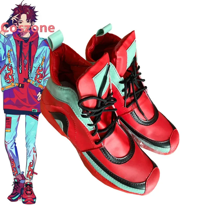 

Paradox Live BAE Red Cosplay Shoes Boots Halloween Carnival Cosplay Costume Accessories