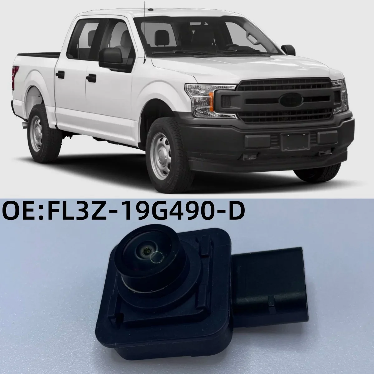 FL3T-19G490-AG for Ford F-150 F150 Pickup Truck 2015 2016 2017 2018 2019 FL3T19G490AG Rear View Backup Parking Vehicle Camera