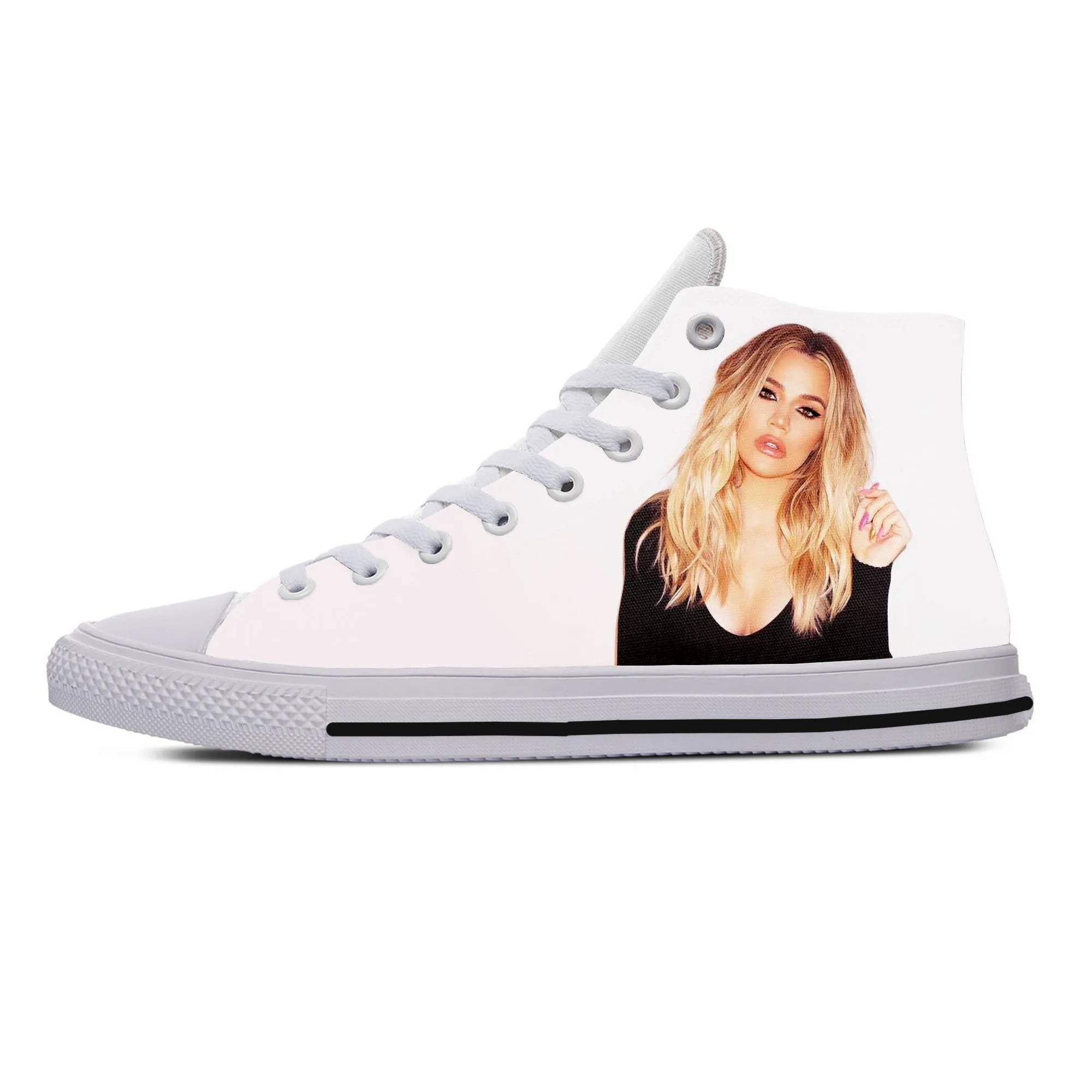 

Хит продаж, модные высокие кроссовки Khloe Kardashiano для мужчин и женщин, высокое качество, Яркая Летняя обувь