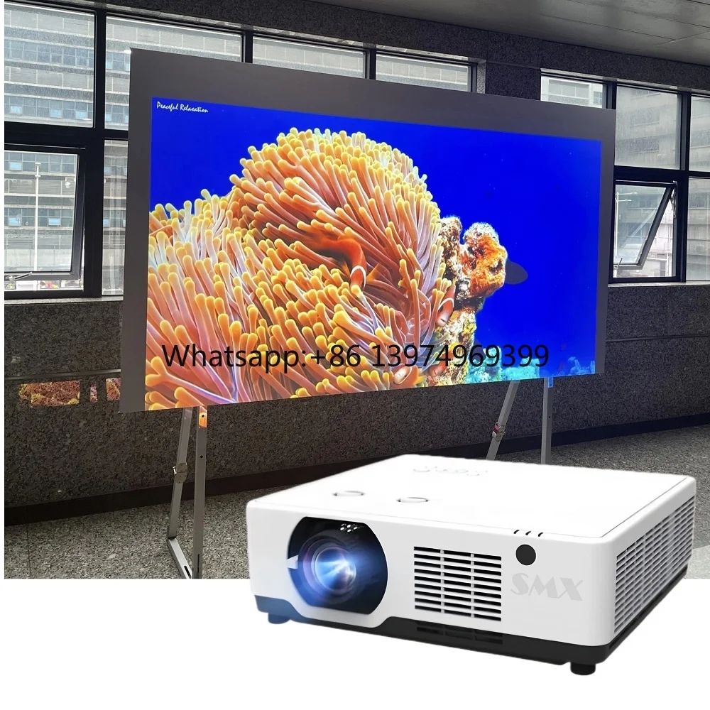 High Brightness 6500 ANSI Lumen Laser Projector for Commercial Use in Classrooms and Training Centers