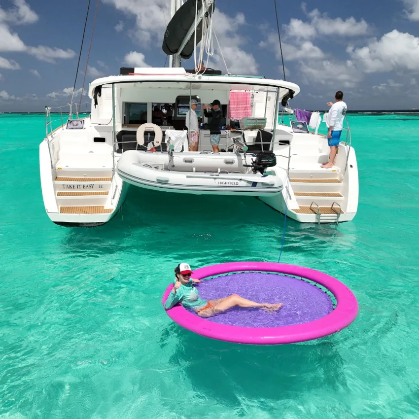 Hot Sale Floating Water Inflatable Swimming Lounger Hammock Limited Summer Offer For Pool Water Park For Outdoor