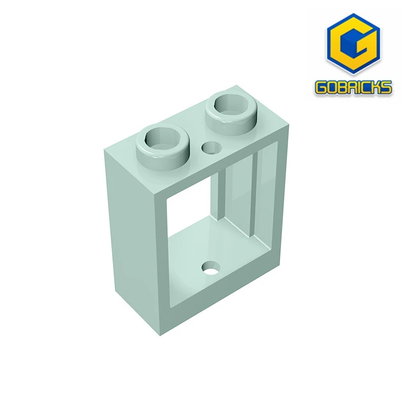 Gobricks GDS-783 FRAME 1X2X2 - 1x2x2 Window compatible with lego 60592 children's DIY Educational Building Blocks Technical