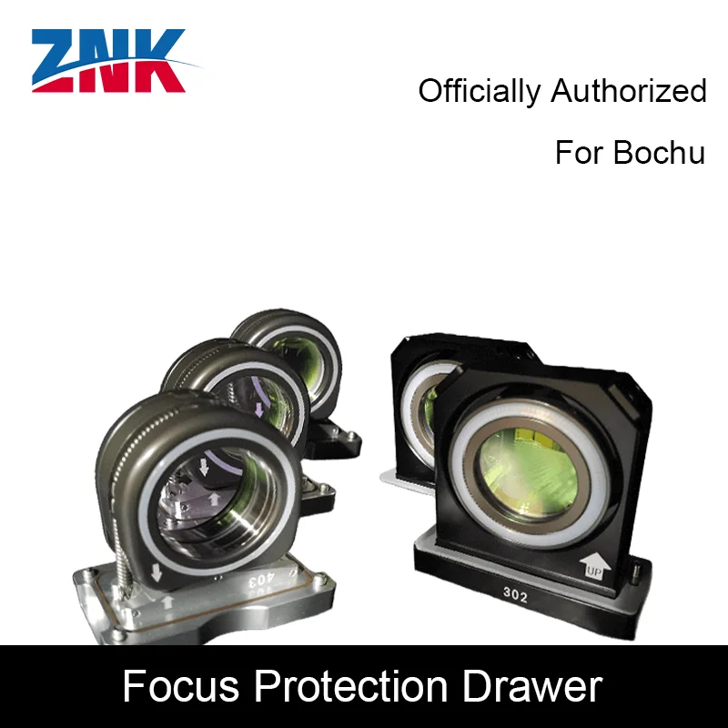 ZNK Boci أسود كينغ كونغ BLT3/4 سلسلة التركيز درج Bochu الليزر التركيز درج الجمعية نافذة مرآة قاعدة درج