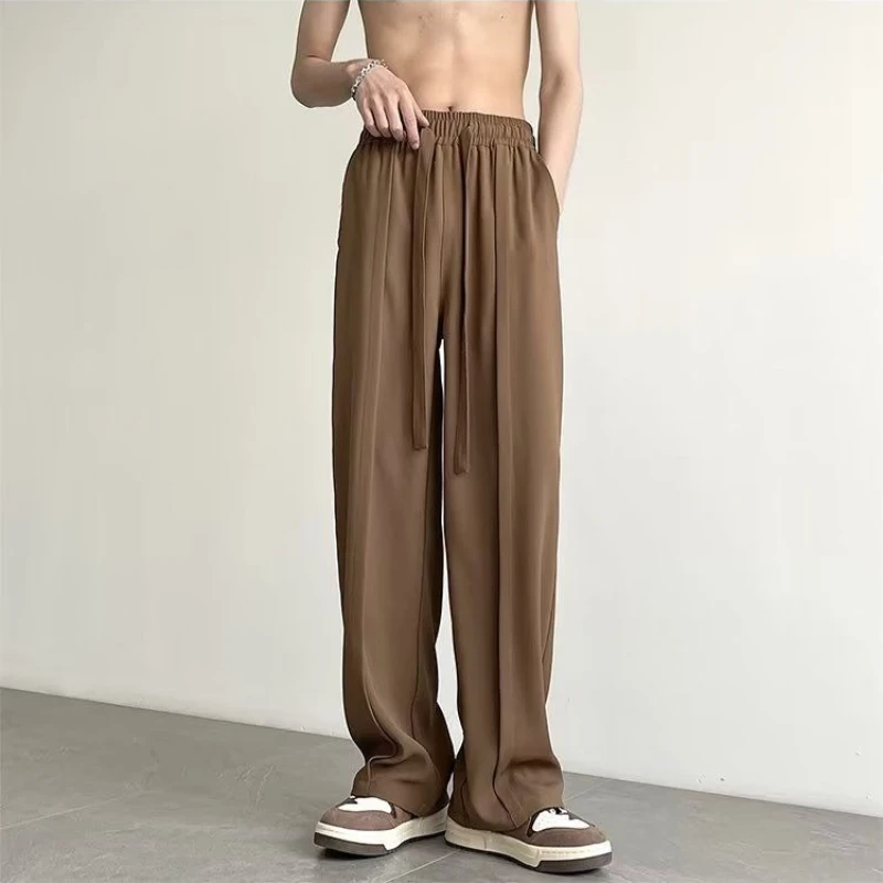 

Мужские брюки с карманами, распродажа, брюки большого размера, низкая цена, стильная одежда из спандекса Xxxl, плюс эстетические мужские повседневные брюки стандартного кроя