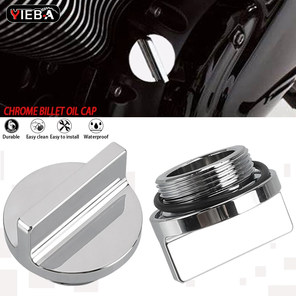 

For Kawasaki Vulcan 1600 Classic Mean Streak Nomad VN1600 2003-2008 2006 2005 2007 Motorcycle Parts Chrome Billet Oil Filler Cap