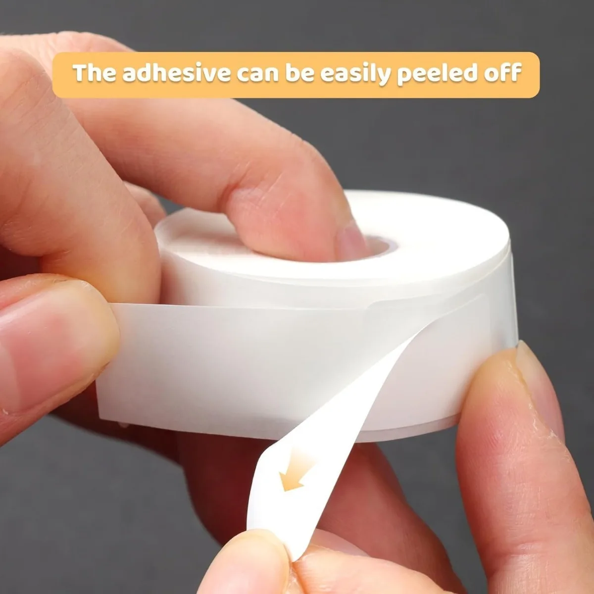 15x30mm White Thermal Label Roll, 210 Labels, Works with D30 P12 Printer, for Parcel, Inventory, Jar & Home Organization