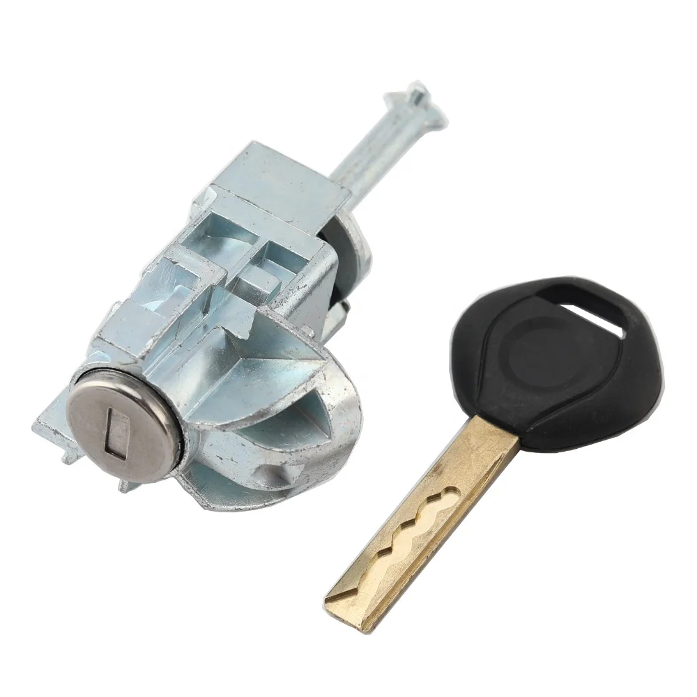 

Car Door Lock System left door lock cylinder For BMW E46 Left Door Lock Cylinder Parts Bring a key