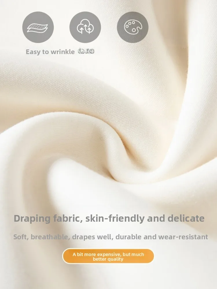 Women's Fce Lined Wide Leg Sports Pants Autumn Winter New Sle Loose Casual Lazy Straight Tube Rice Noodle Pants