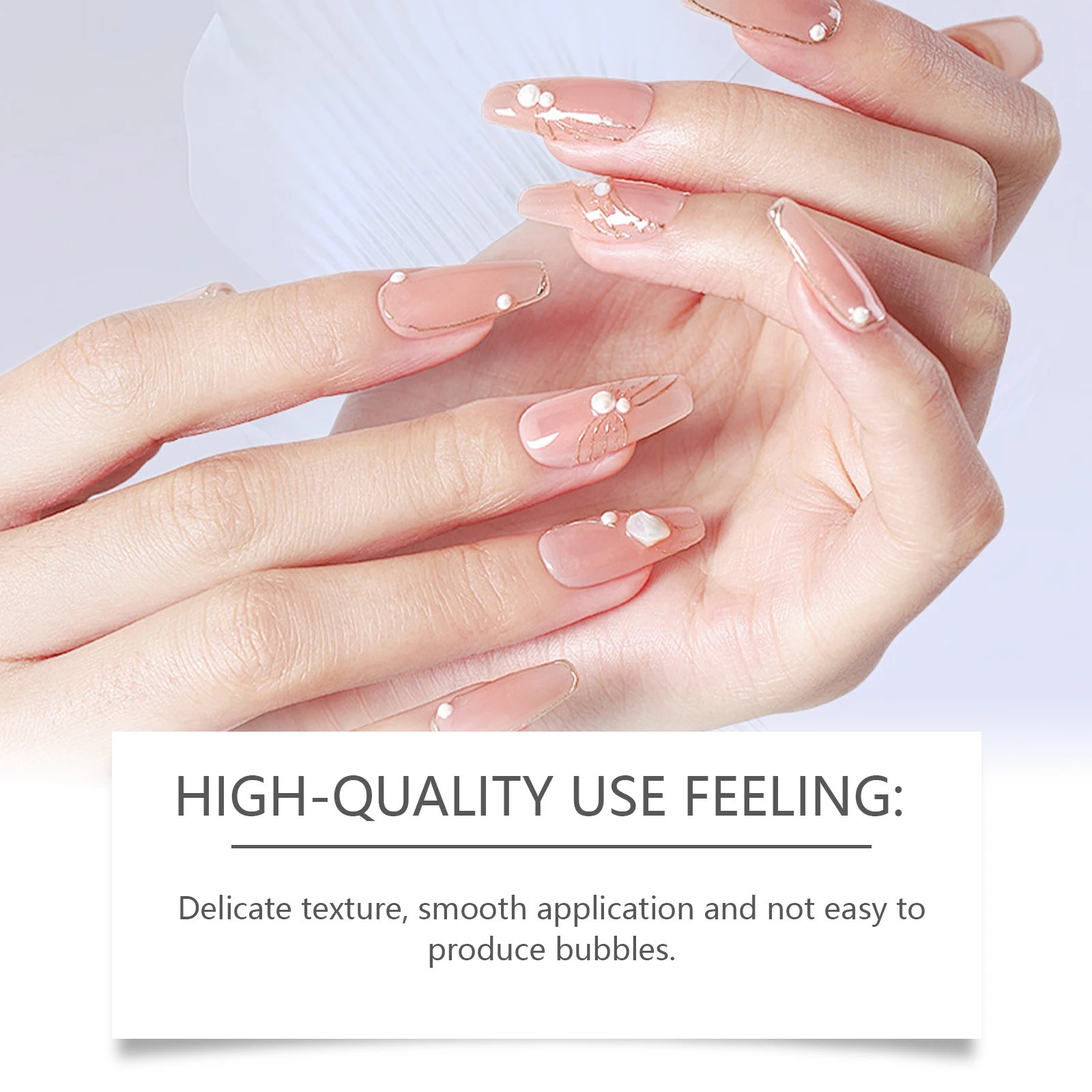 Eelhoe Nail Solid Adhesive Natural Quick Drying Wear Adhesive Soft Stable Easy To Use Convenient Nail Adhesive Repair Cracks