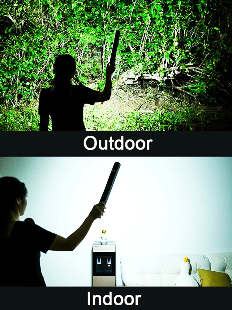 【شريط إضاءة LED مغناطيسي عالي الطاقة】ضوء عمل محمول قابل لإعادة الشحن عبر USB مع 3 أوضاع ألوان IP66 بنك طاقة للطوارئ مقاوم للماء