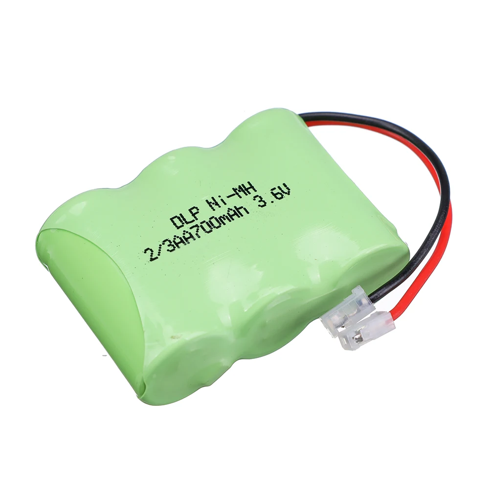 2 szt. 2.4V 3.6V akumulator 2/3AAA 2/3AA 700mah 2/3 AAA ni-mh komórka nimh do zabawek RC telefon bezprzewodowy