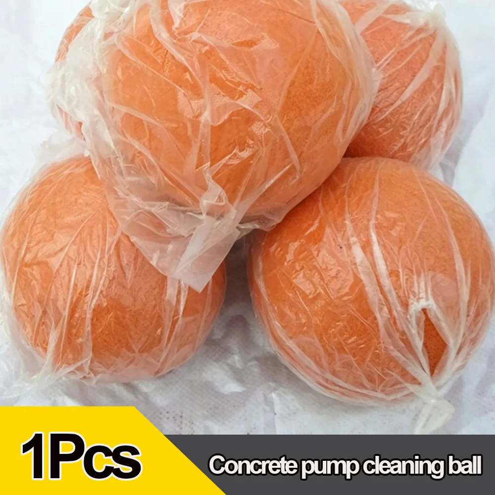 1Pcs Hard/Soft Sponge Balls For Cleaning Cement Pipes DN80/DN100/DN125 PIPE Concrete Pump Cleaning Ball