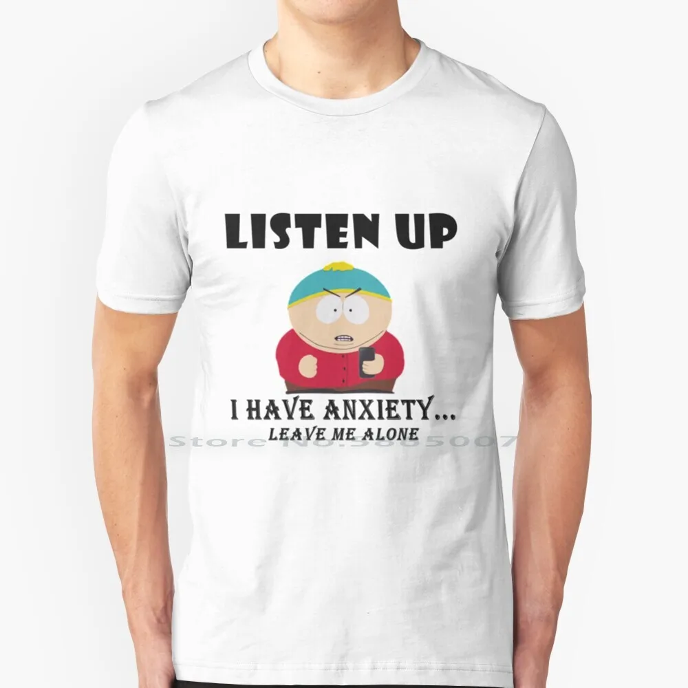 Eric Cartman T Shirt 100% Cotton Funny Best Selling Bestselling Top Most Eric Cartman Randy Butters Kenny Mccormick Stan Marsh