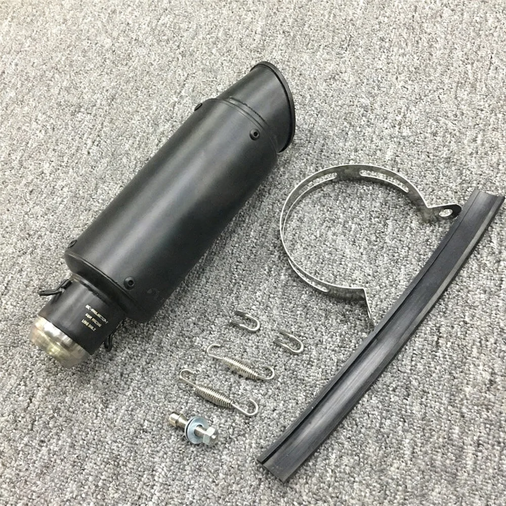 Für DUKE 690 2012-2018 Auspuffrohre Slip-On Schalldämpfer Auspuff Mittelrohr-System Modifiziert – Detail 4