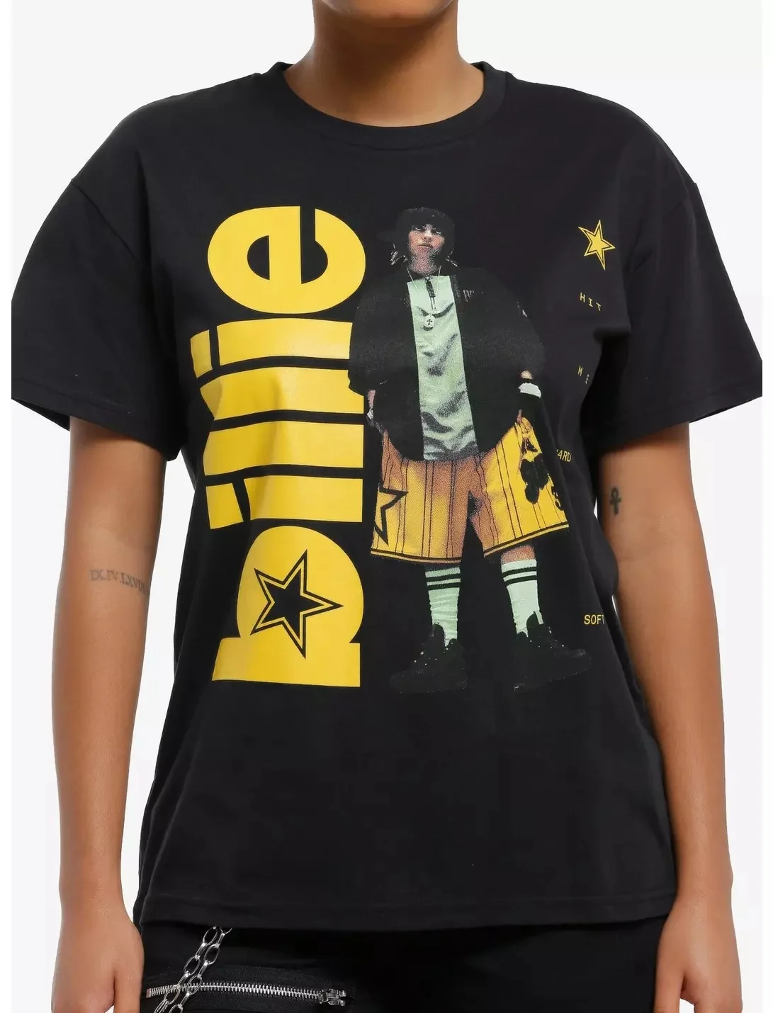 2025 Billie Eilish Printed Casual Fashion Summer T-shirt for Men