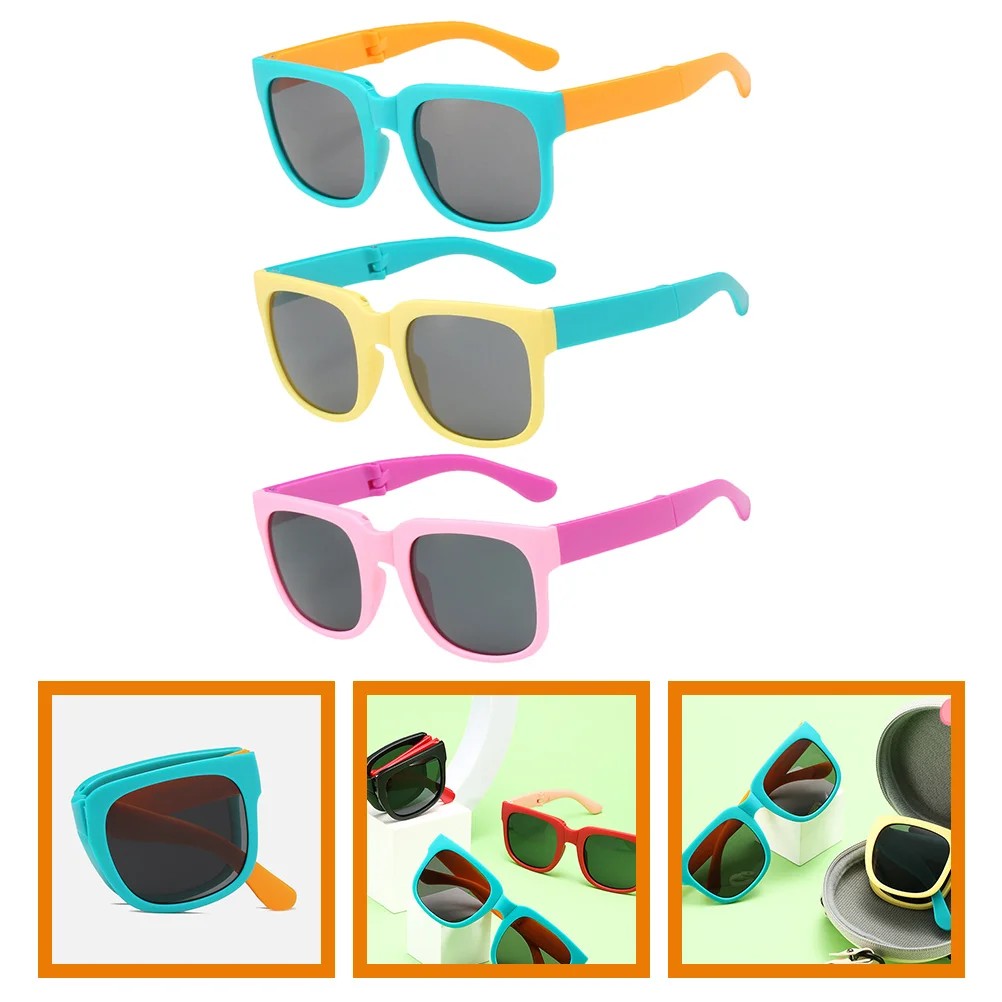

1pcs Sunglasses Folding Sunglasses Uv Protection Beach Summer Vacation Eyewear Accessories Lightweight Durable Ac