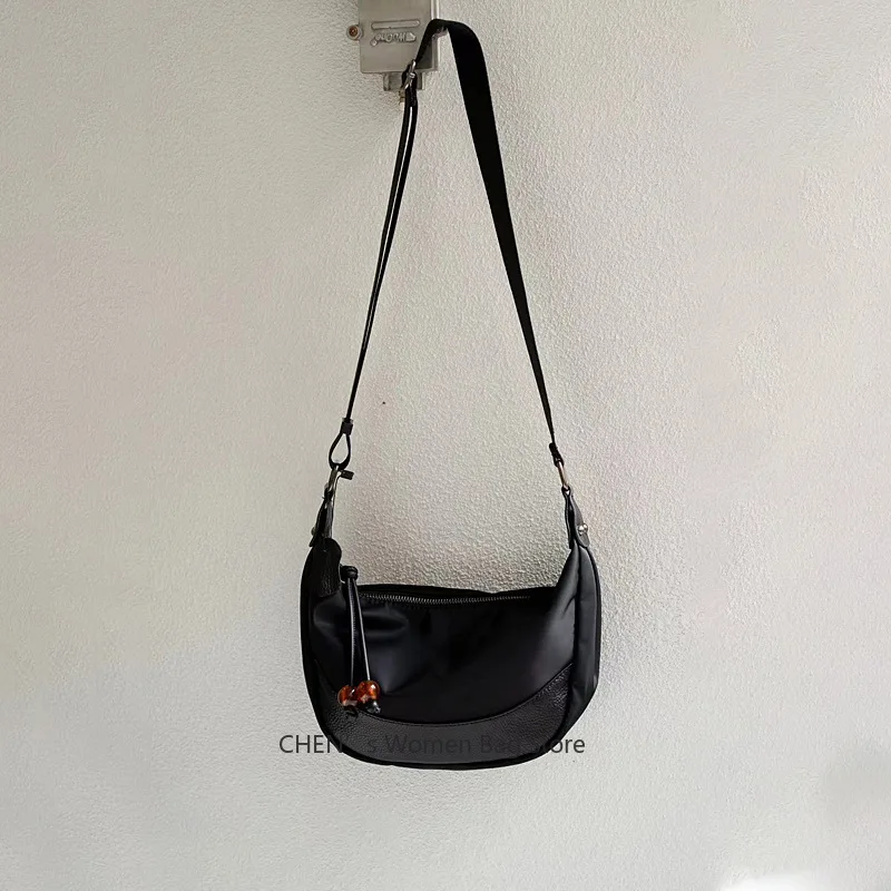 

2025 Crossbody Bags for Women Large Capacity Luxury Handbags Solid Soft Shoulder Bags Female Casual
