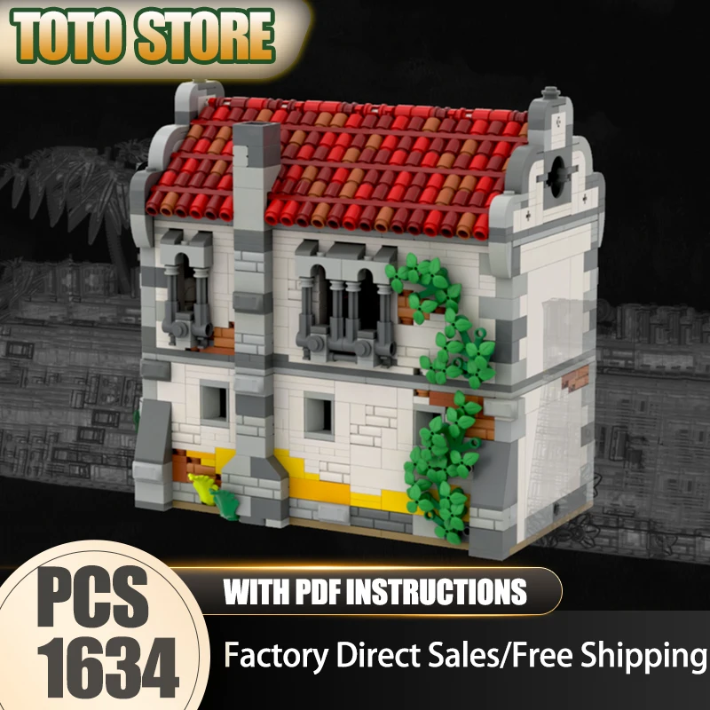 القراصنة القلعة نموذج Moc قوالب بناء القراصنة Barracks نموذج التكنولوجيا وحدات الالعاب العملاقة لتقوم بها بنفسك تجميع هدايا عيد الميلاد #1