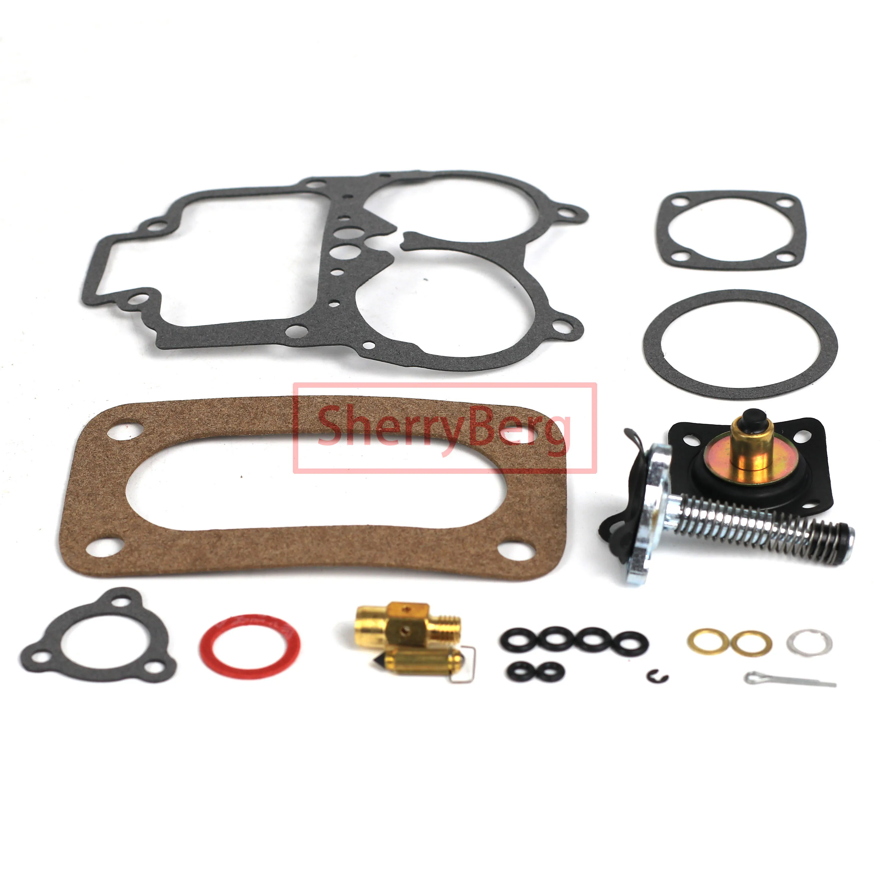 SherryBerg Kit di riparazione (Kit di messa a punto) per EMPI FAJ cw 32/36 DGAV DGEV DGV Kit di servizio carburatore ricostruzione guarnizione di