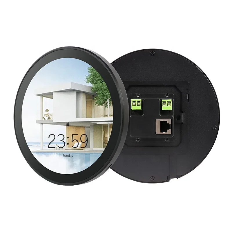 Neue 5-Zoll runde Smart Home Touch Screen Panel Android Betriebssystem Hausautomation Panel PC