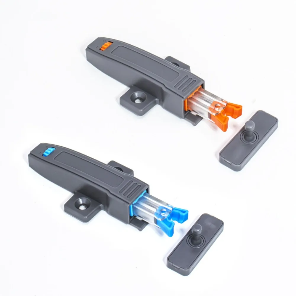 جديد ABS خزانة المصيد المثبط العازلة قفل الباب غير مرئية مشبك دفع نوع الأجهزة خزانة سدادة باب الخزانة