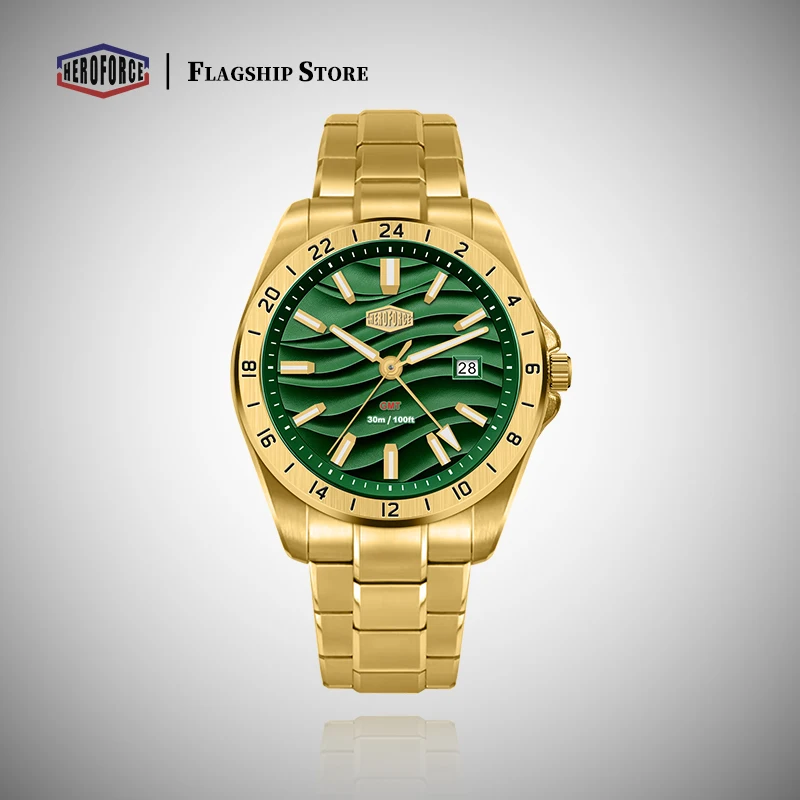 Men's GMT Waterproof Luminous Date Watch