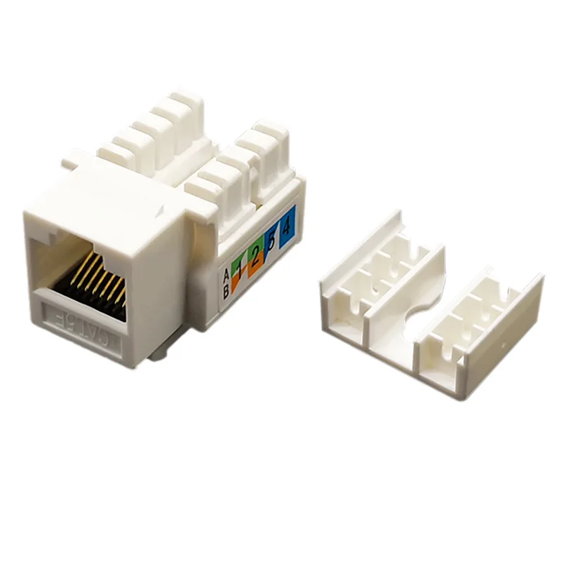 ESCAM 5 szt. Cat5E 110 z gniazdem Keystone RJ45 CAT5