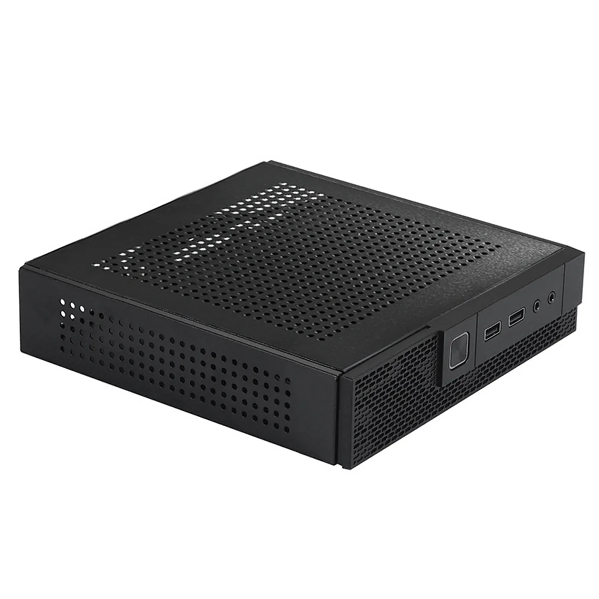 Mini-itx HTPC para caja, chasis de servidor de monitoreo de chasis, Control Industrial, ordenador, caja de puertos de AUDIO USB