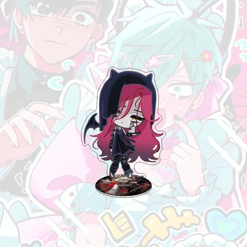 Alien Stage Mizi Till Ivan Luka Sua 10CM Anime Acrylic Stand Keychain Cute Desktop Ornament Backpack Charm Collectible