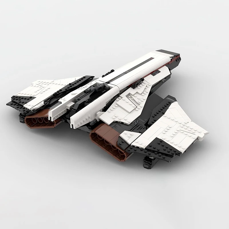 

Space Movie Series MOC Battle Starship High-tech Interstellar Building Blocks Technology DIY Model Bricks Collector Toy Gifts