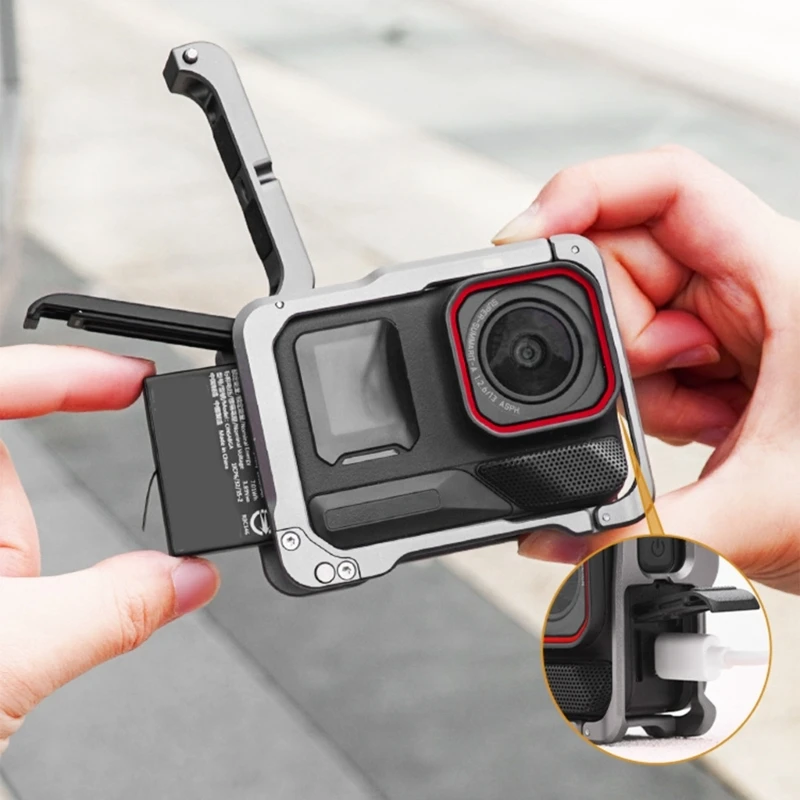 Q5WA Quick выпускает алюминиевую камеру Cage Cage AntiMpact Foam Cold для 2