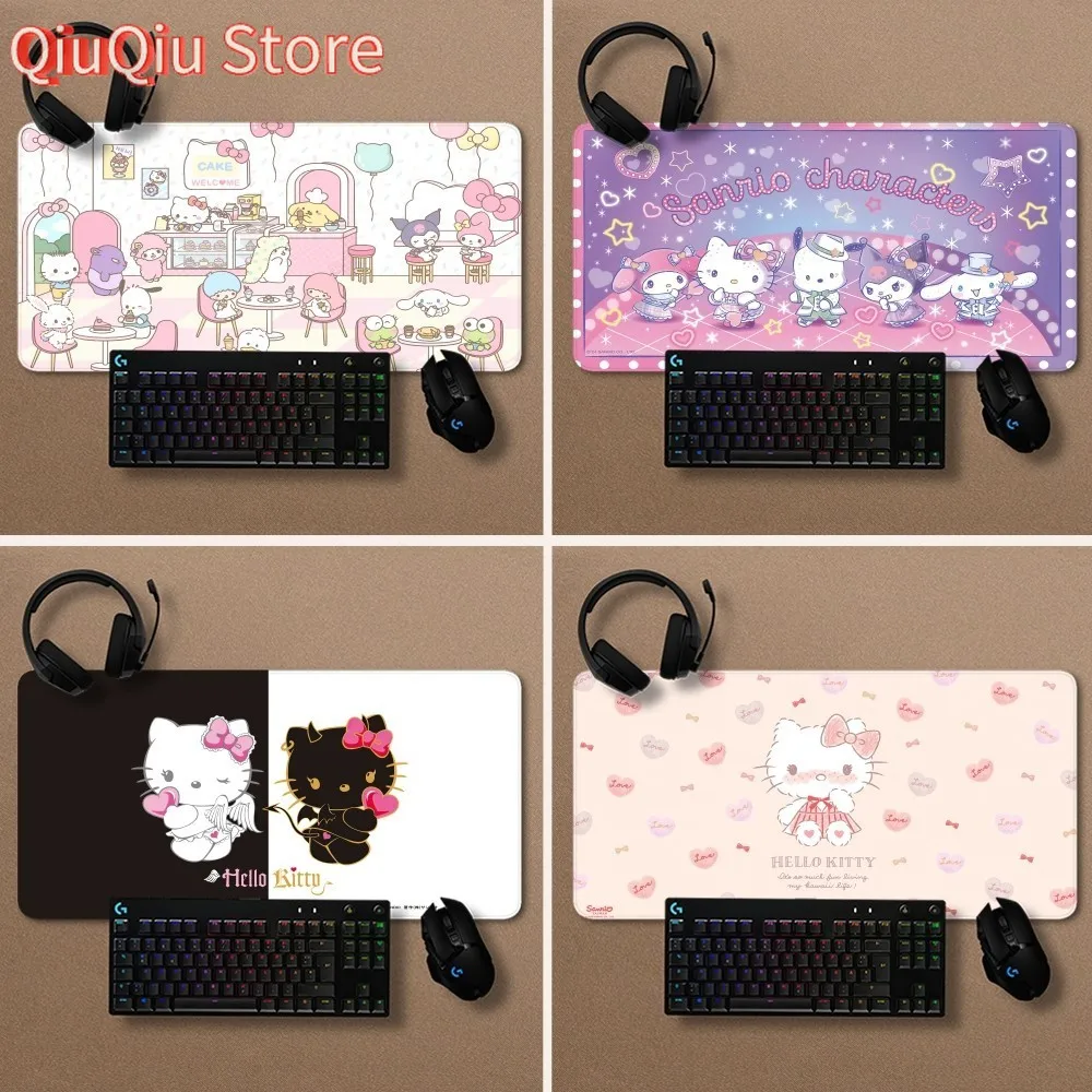 

Sanrio Hello Kitty коврик для мыши Нескользящий Lockedge офисный студенческий игровой утолщенный большой блокнот для письма подушка