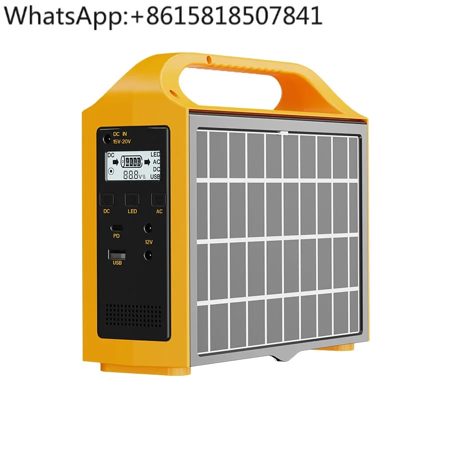 100W energy storage outdoor emergency mobile power 220V/110V high-power household solar energy